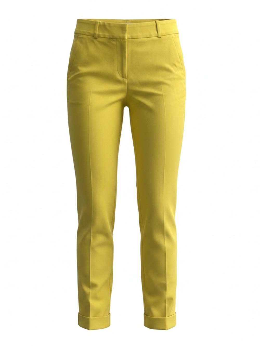 LOFT Yellow Ankle Pants